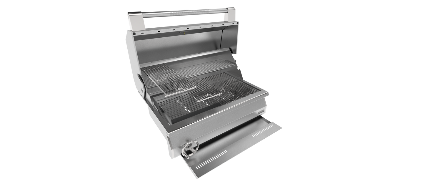 Ember 800 kulgrill til indbygning