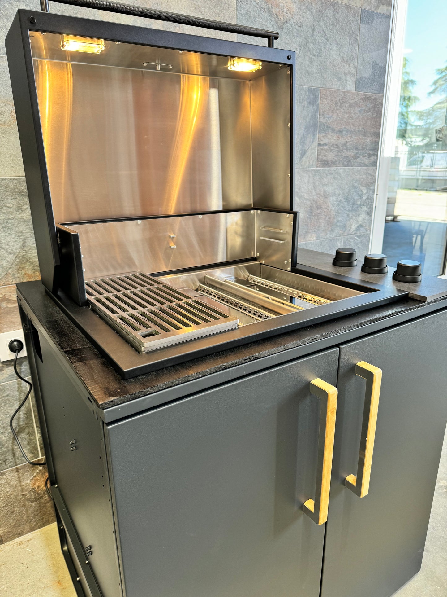 Box-Q drop-in gasgrill