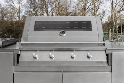 Via Nolfi 530 udekøkken med vask, gasblus, god arbejdsplads og indsats til grill