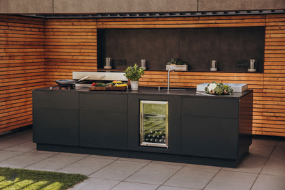 Eksempel 1: Udendørs køkkenø med gasgrill