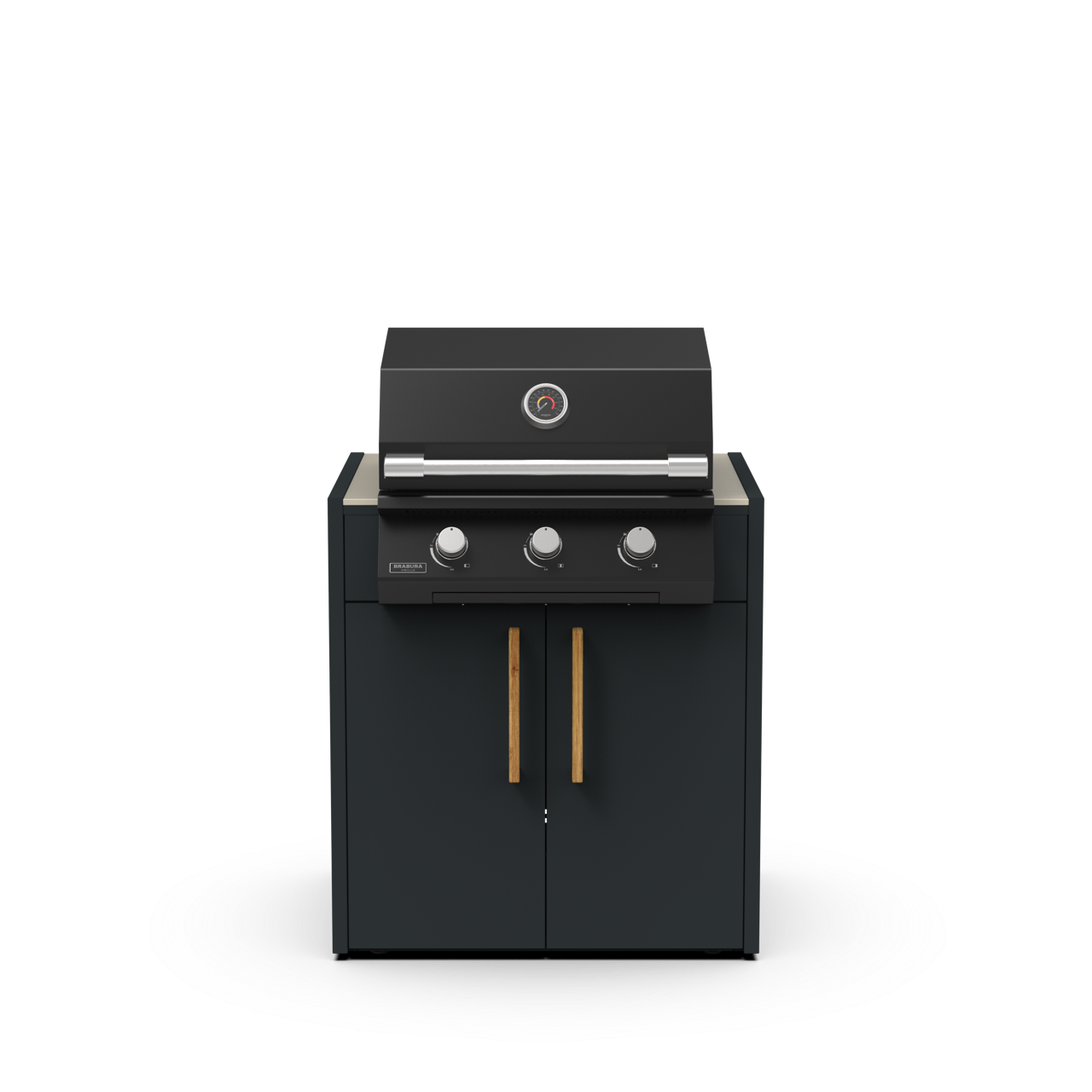 Brabura modul til indbygningsgrill (80 cm)