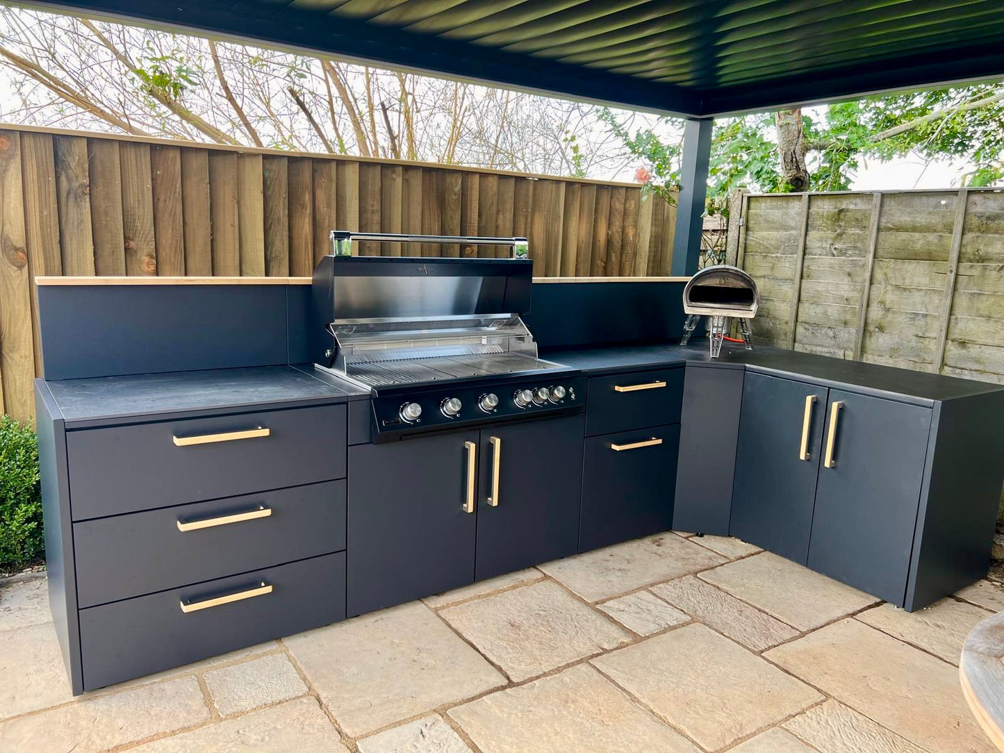 Brabura Fusion 500 gasgrill til indbygning