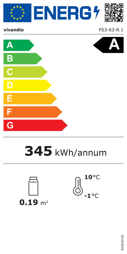 Elements 302: Sort udekøkken med køleskab, induktionskogeplade og god skabsplads