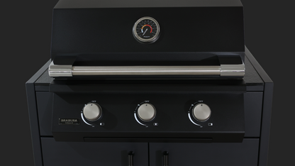 Brabura modul til indbygningsgrill (80 cm)