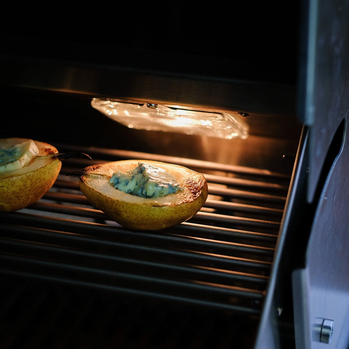 Vivandio FyreX gasgrill i rustfrit stål til indbygning i Elements modul