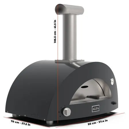 Alfa Forni Moderno 2 brændefyret pizzaovn