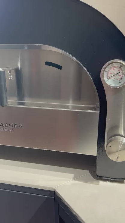 Brabura udekøkken med gasblus, håndvask og gasgrill