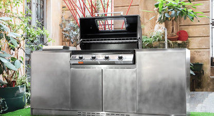 Via Nolfi 527 udekøkken med vask, gasblus og indsats til grill